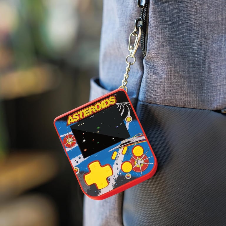 Super Micro Atari Asteroids Porte Clefs Gamer Neuf - vue 2