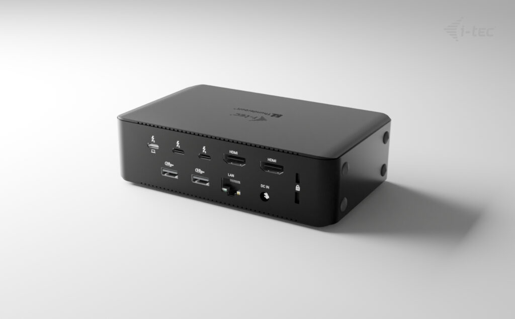 i tec Thunderbolt5 Quattro Display Docking Station 5x USB 2.5 GLAN + Power Delivery Neuf - vue 2