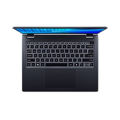 Acer TravelMate P4 TMP414-55-TCO-510W Intel Core Ultra 5 225U Laptop 35,6 cm (14'') WUXGA 16 GB DDR5-SDRAM 512 GB SSD Wi-Fi 7 (802.11be) Windows 11 Pro Blu