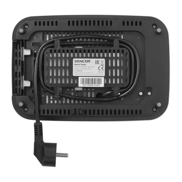 Grille-Pain SENCOR STS 0600BK – 2 Fentes, Écran LED Tactile - vue 4