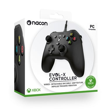 NACON XBXEVOL-X accessoire de jeux vidéo Noir USB Manette de jeu Xbox