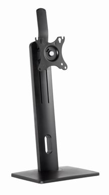 Gembird MS-D1-01 Support de bureau pour moniteur, réglable en hauteur, noir