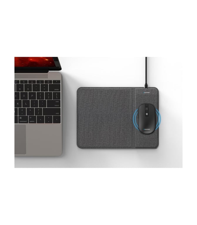 Pack ordinateur souris sans fil et tapis de souris connecté - Blaupunkt - BLP1740-133 - Noir