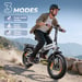 Vélo électrique pliant VARUN S20-2 tout suspendu 20 pouces avec batterie 48 V 13 Ah