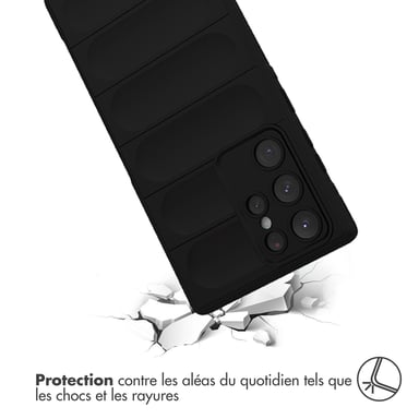 imoshion EasyGrip Backcover pour Samsung Galaxy S22 Ultra - Noir