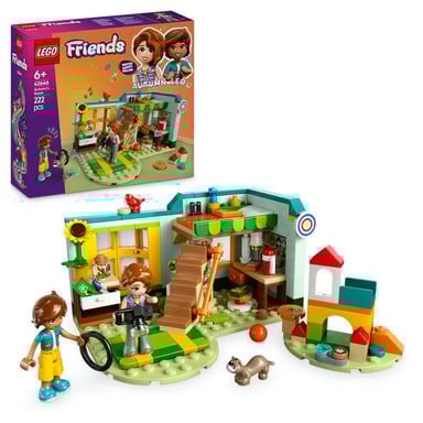 LEGO Friends 42646 - La camera di Autumn con mini bambole, furetto e uccello, set creativo da 6 anni