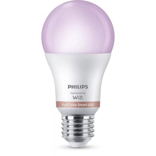 Bombilla inteligente Philips A60 E27 806 lm Wi Fi Bluetooth x2 - vue 3