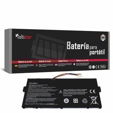 BATERÍA PARA PORTÁTIL ACER CHROMEBOOK R11 CB5-132T CB3-131 C738T AC15A8J AC15A3J