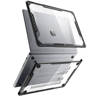 Supcase Funda para MacBook Pro 14'' Antigolpes Negro transparente