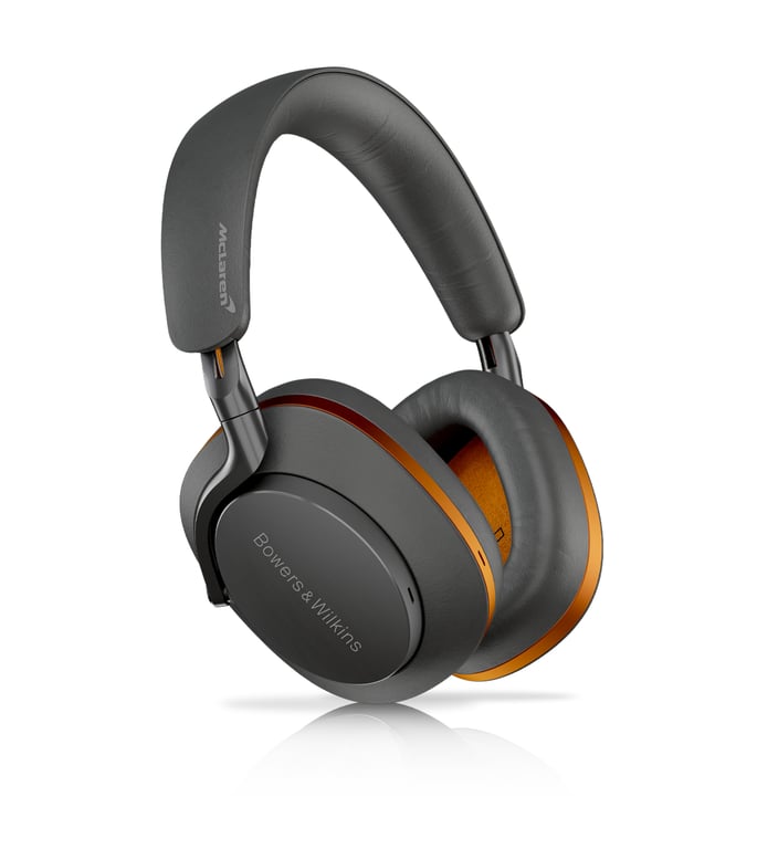 Ecouteurs sans fil arceau circum aural Bluetooth Bowers & Wilkins PX8 McLaren à réduction de bruit et - vue 4