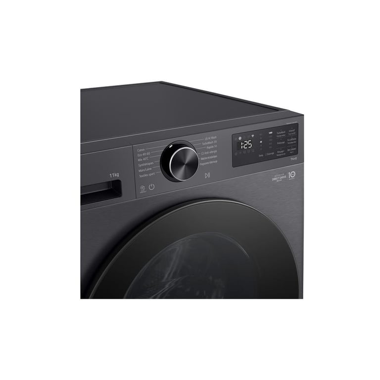 Lave-Linge Frontal LG F14X56BMST – 11 Kg 1400 tr/min AI Direct Drive - vue 3