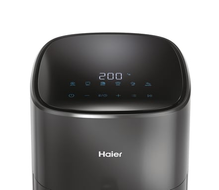 Haier HAF5P 011 Sencillo 5 L Independiente 1500 W Freidora de aire caliente Negro