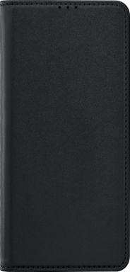 Funda tipo folio con ranura para tarjetas y soporte para Samsung Galaxy Note10+, Negro