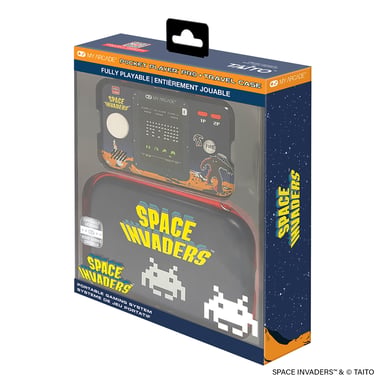 My Arcade - Pocket Player Space Invaders + Custodia di trasporto