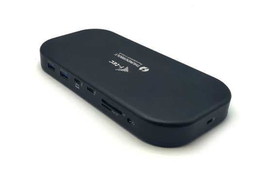 i-tec Thunderbolt 3/USB-C Dual 4K Docking Station + USB-C to DisplayPort Cable (1,5 m) + Power Delivery 60W