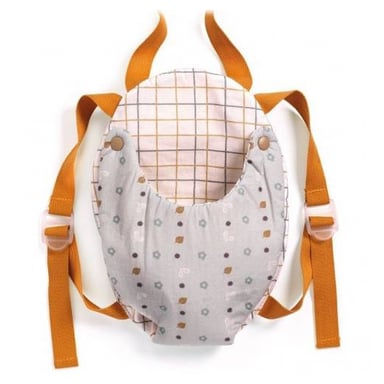 Portabebés Pomea Gris Azul: comodidad y estilo para pasear a tu muñeco