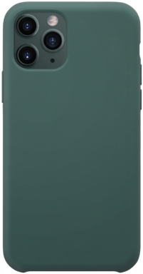 Custodia morbida in gel di silicone per Apple iPhone 11 Pro, verde schiuma