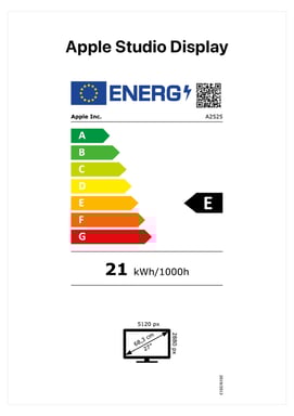 Studio Display Standard-tilt-1m Eco