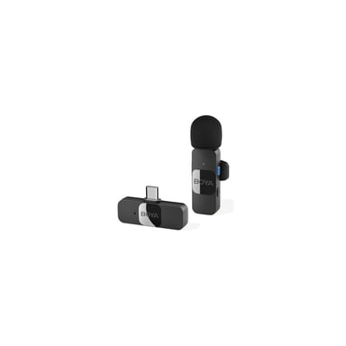 Micro cravate sans fil Boya V10, omnidirectionnel, réduction de bruit