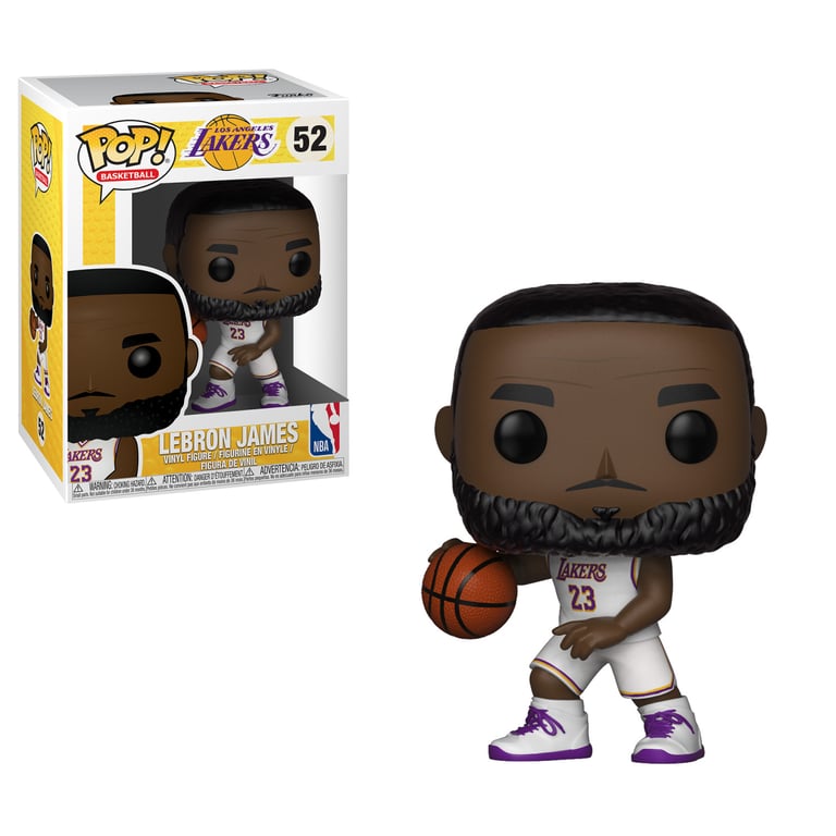 FUNKO LeBron James (Lakers) (White Jersey) - Neuf