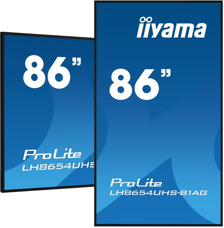 iiyama ProLite To Be Updated écran plat de PC 2,17 m (85.6 ) 3840 x 2160 pixels 4K Ultra HD LED Noir Neuf