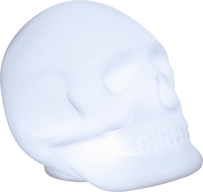 Gru altoparlante wireless bianco luminoso Lumin'us Bigben