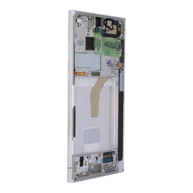 Bloc Complet pour Samsung Galaxy S22 Ultra Écran LCD Vitre Tactile Blanc