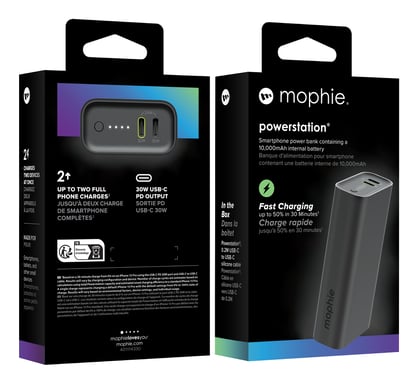 mophie Powerstation 10000 mAh Nero