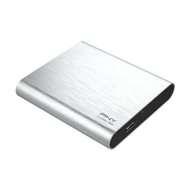 PNY Pro Elite 250 GB USB Tipo C 3.2 Gen 2 (3.1 Gen 2) Plata