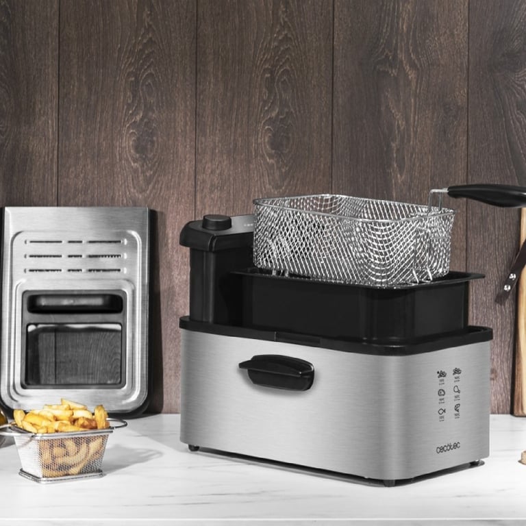 Friteuse Électrique Cecotec CleanFry Infinity 3000 – 3L, 2400W, Minuterie - vue 8