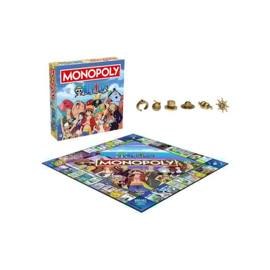 Jeu de société WINNING MOVES Monopoly One Piece Édition spéciale 2-6 joueurs 12+ Multicolore