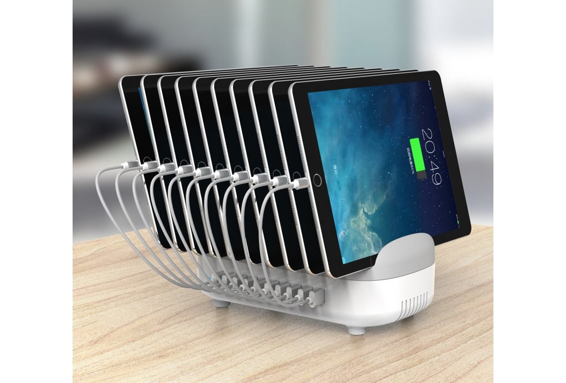 Compulocks 10PUSBDKS EU Organiseur de station de chargement Autonome Neuf - vue 3