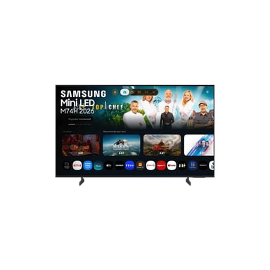 Televisor Samsung TU75M74HAUXXC 75'' Mini LED 4K Smart TV Tizen HDR10+ HLG Gris Titan Gray
