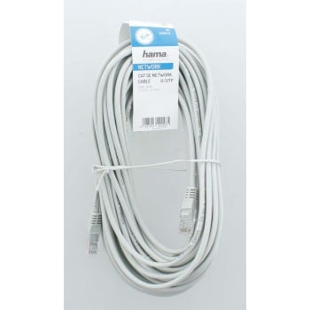 Hama 00200913 Cavo di rete grigio 15 m Cat5e U/UTP (UTP)
