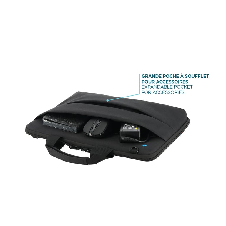 Sacoche pour ordinateur portable 11 14 MOBILIS ouverture clamshell - vue 9