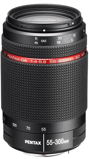 PENTAX Objectif SMC DA 55-300mm f/4-5.8 ED WR - pour Reflex