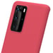 Nillkin Funda para Huawei P40 Serie Super Frosted Shield Compatible con Carga Qi Rojo