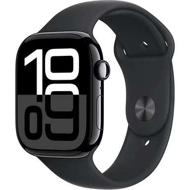 Apple Watch Series 10 OLED 42 mm Digital 374 x 446 Pixeles Pantalla táctil Negro Wifi GPS (satélite)
