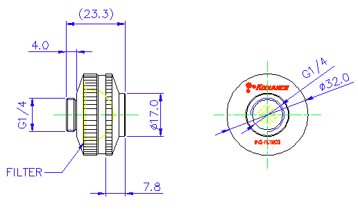 Koolance INS FLTR03 pièce et accessoire pour systèmes de refroidissement d'ordinateurs Neuf - vue 3