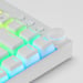 Mars Gaming MKCLOUDWBFR clavier Jouer USB + Bluetooth AZERTY Français Blanc