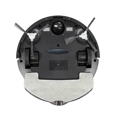 Aspirateur robot laveur connecté - LIVOO - DOH145 WASH'UP - 1000 Pa - 70 min - 2 réservoirs - Noir