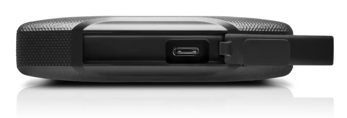 SanDisk G-DRIVE ArmorATD disque dur externe 5 To 2.5'' USB Type-C 3.2 Gen 1 (3.1 Gen 1) Gris