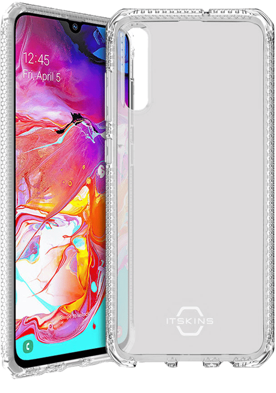 Coque semi-rigide Itskins Spectrum transparente pour Samsung Galaxy A70 A705