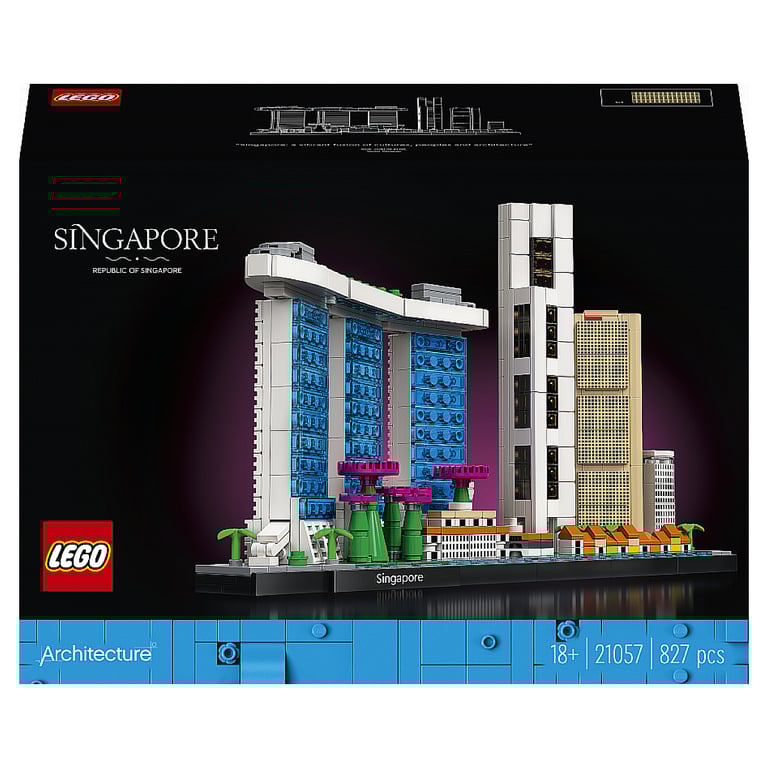 LEGO 21057 Architecture Singapour - vue 2