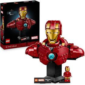 LEGO | Marvel 76327 Buste d'Iron Man MK4 - Set De Construction Pour Adulte - Idée Cadeau