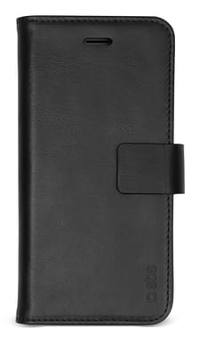 SBS TEBKLEATIP12K coque de protection pour téléphones portables 13,7 cm (5.4'') Étui avec portefeuille Noir Apple (brand) iPhone 12 Mini