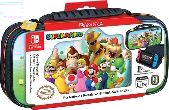 Pochette de transport Deluxe Officielle Super Mario NNS3A pour Nintendo Switch Noir