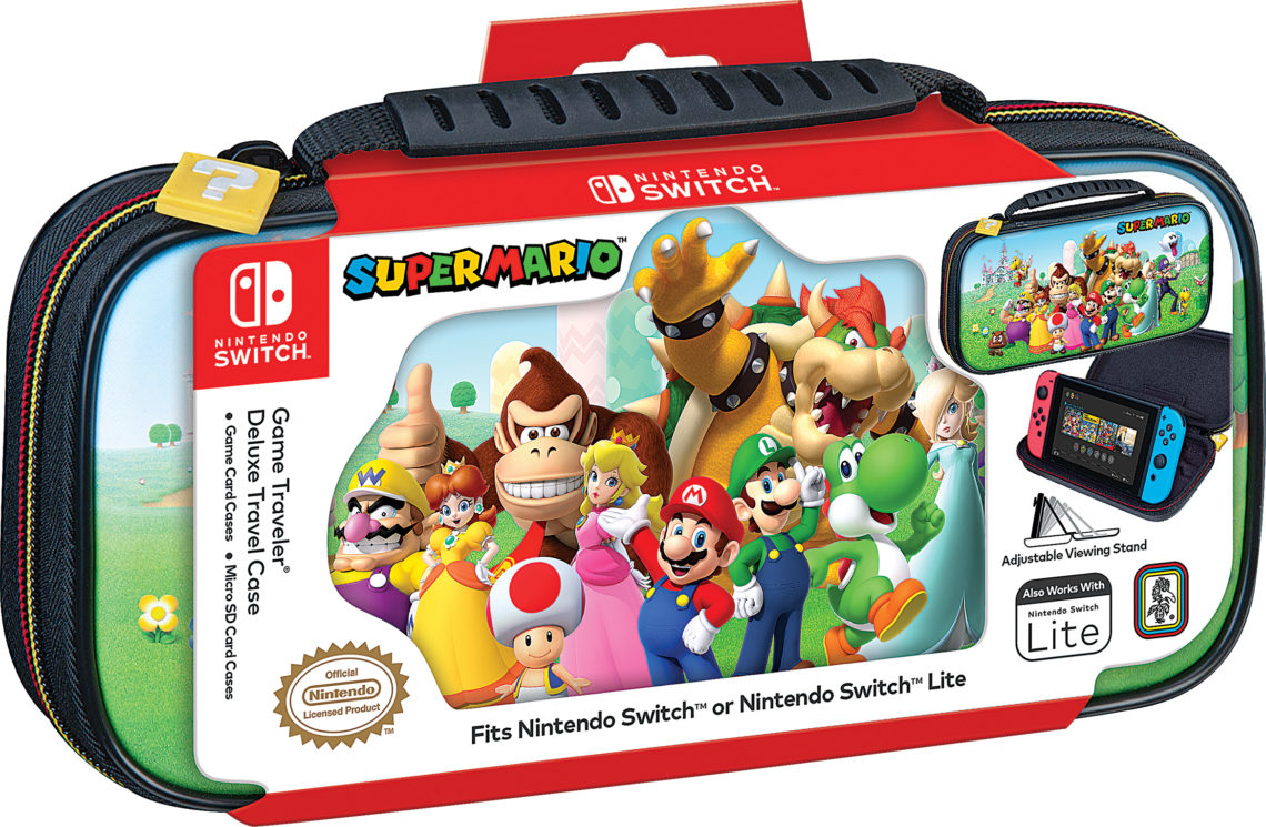 Pochette de transport Deluxe Officielle Super Mario NNS3A pour Nintendo Switch Neuf