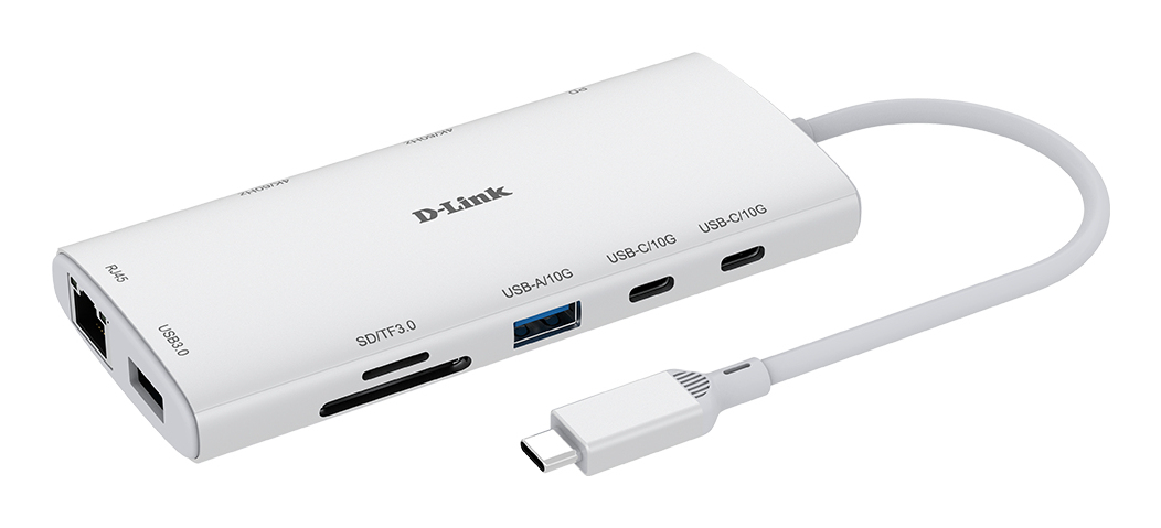 D Link DUP A01 hub & concentrateur USB 3.2 Gen 1 3.1 Gen 1 Type C 10000 Mbit/ Neuf - vue 3