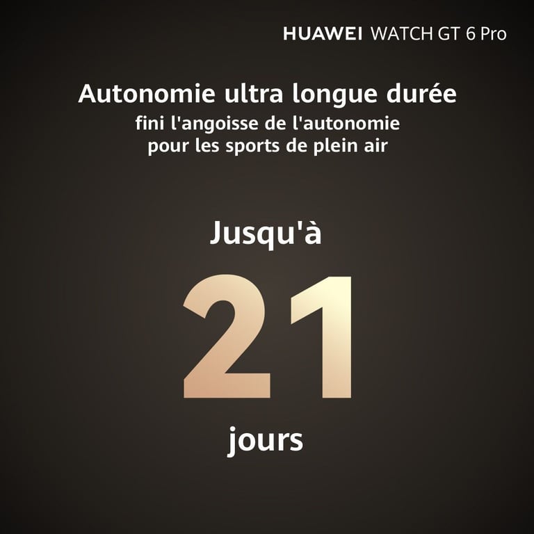 Huawei Watch GT6 Pro 46mm - vue 8